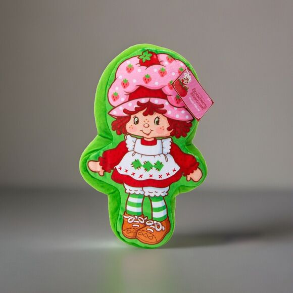 🔥Strawberry Shortcake Pillow 10" x 7" Collectible Plush Shaped Pillow BNWT💥 - Picture 1 of 3